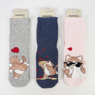 Toptan Betsy Kız Soket Çorap - KATAMİNO