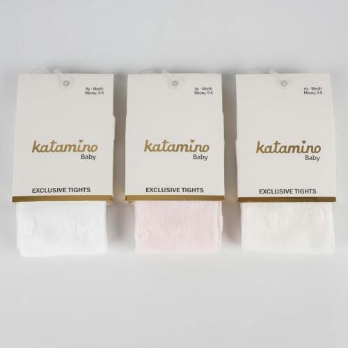 Toptan Betty Desenli İnce Kız Bebek Külotlu Çorap - 1