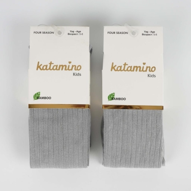 Toptan Beyza Kız Çocuk Bambu Külotlu Çorap - 4