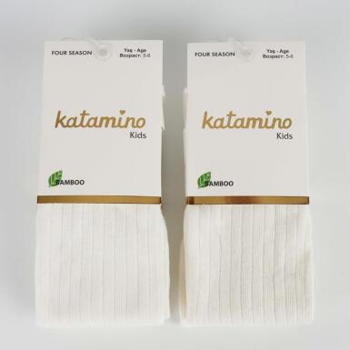 Toptan Beyza Kız Çocuk Bambu Külotlu Çorap - 2