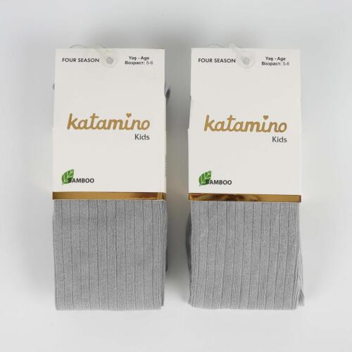 Toptan Beyza Kız Çocuk Bambu Külotlu Çorap - 4