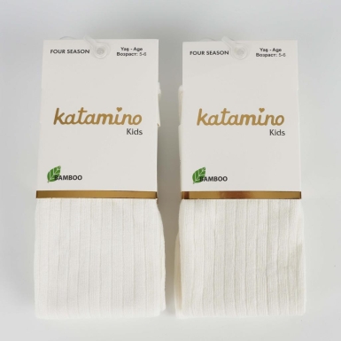 Toptan Beyza Kız Çocuk Bambu Külotlu Çorap - 2