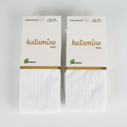 Toptan Beyza Kız Çocuk Bambu Külotlu Çorap - 3
