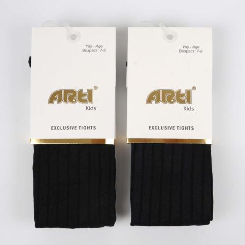 Toptan Bikay Derbili Kız Çocuk Külotlu Çorap - 3