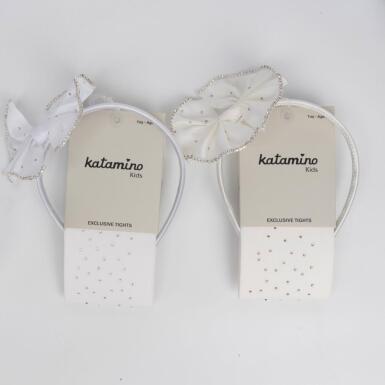 Toptan Bingo Taçlı İnce Külotlu Çorap - 5