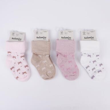 Toptan Birel Kız Bebek Soket Çorap - KATAMİNO (1)