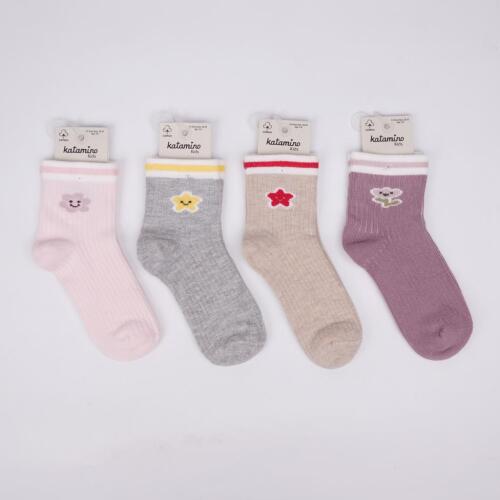 Toptan Biricik Kız Soket Çorap - 2