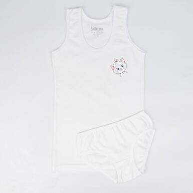 Toptan Birtek Geniş Askılı Atlet Slip Takım - 4