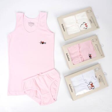 Toptan Bontik Geniş Askılı Slip Takım - KATAMİNO