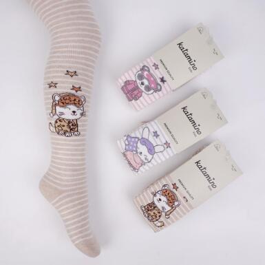Toptan Cankız Kız Külotlu Çorap - KATAMİNO