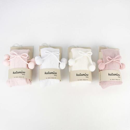 Toptan Cannes Aks File Bebek Külotlu Çorap - 2