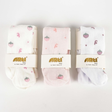 Toptan Celika Kız Bebek Külotlu Çorap - Thumbnail