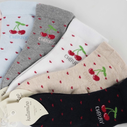 Toptan Cherry Kız Soket Çorap - 3