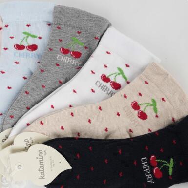 Toptan Cherry Kız Soket Çorap - 3