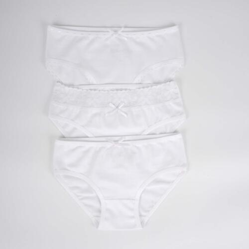 Toptan Classic Kız Çocuk 3'lü Slip Çamaşır - 2