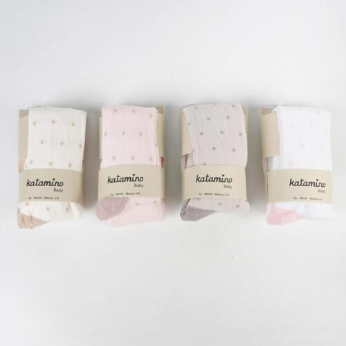 Toptan Dakota Kız Bebek Külotlu Çorap - 1