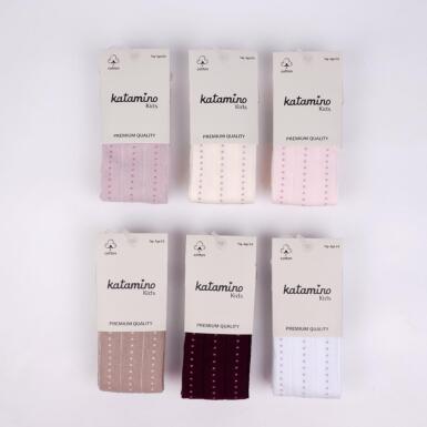 Toptan Dekap Kız Külotlu Çorap - 3