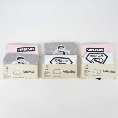 Toptan Delvin 2'li Kız Boxer - KATAMİNO