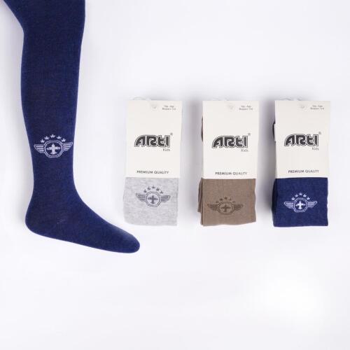 Toptan Doran Desenli Erkek Külotlu Çorap - 1