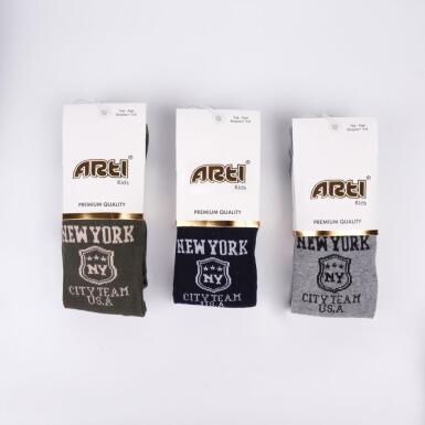 Toptan Doran Desenli Erkek Külotlu Çorap - ARTI (1)