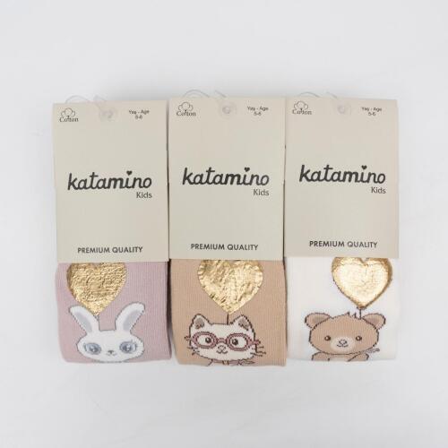 Toptan Dorella Aks. Kız Külotlu Çorap - 3