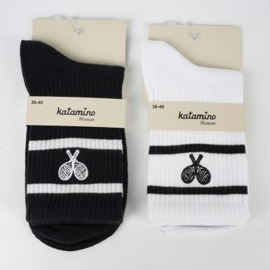 Toptan Doris Derbili Soket Çorap - KATAMİNO