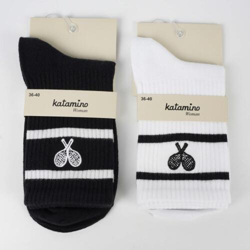 Toptan Doris Derbili Soket Çorap - 1