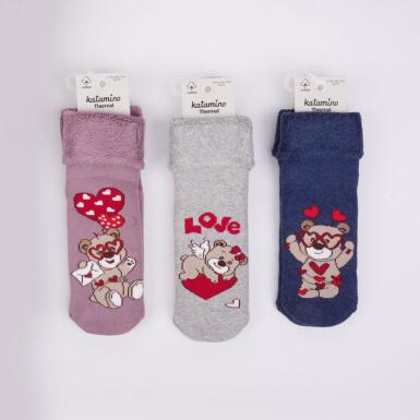 Toptan Doriva Kız Havlu Soket Çorap - KATAMİNO (1)