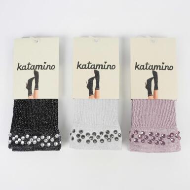 Toptan Dots Aks Kadın İnce Golf Çorap - KATAMİNO