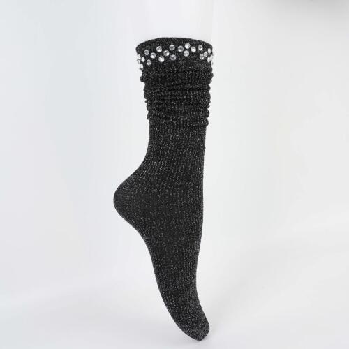 Toptan Dots Aks Kadın İnce Golf Çorap - 2