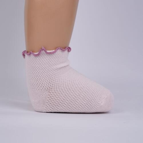 Toptan Eflin Aks. Kız Bebek Soket Çorap - 1
