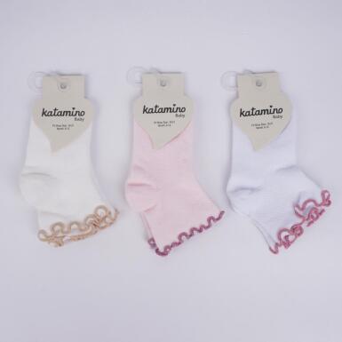 Toptan Eflin Aks. Kız Bebek Soket Çorap - KATAMİNO (1)