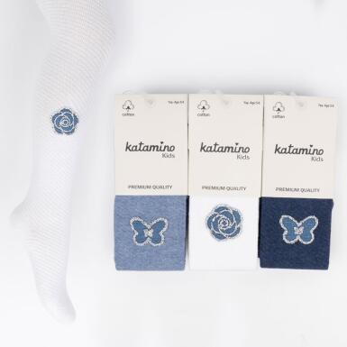 Toptan Elise Aks. Kız Külotlu Çorap - KATAMİNO