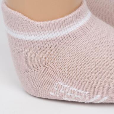 Toptan Elmas Kız Bebek Patik Çorap - 4