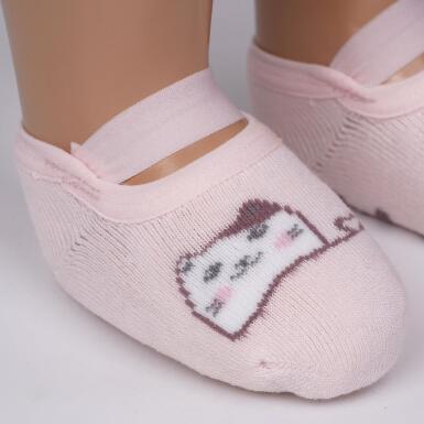 Toptan Elorin Abs'li Kız Bebek Havlu Patik Çorap - KATAMİNO (1)