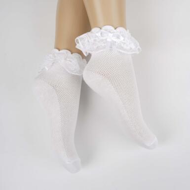 Toptan Ember Lacoste Aks. Kız Soket Çorap - 4