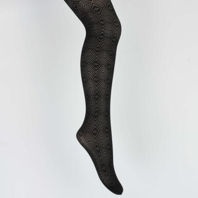 Toptan Eteya İnce Desenli Kız Külotlu Çorap - KATAMİNO