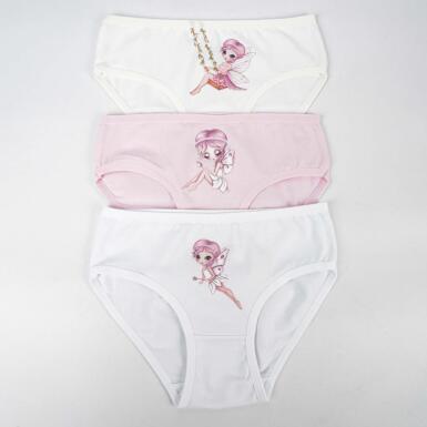 Toptan Fairly 3'lü Kız Slip Set Çorap - KATAMİNO (1)