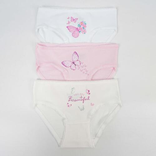 Toptan Farfalla 3'lü Kız Slip Set - 2