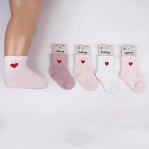 Toptan Felyon Kız Bebek Soket Çorap - 1