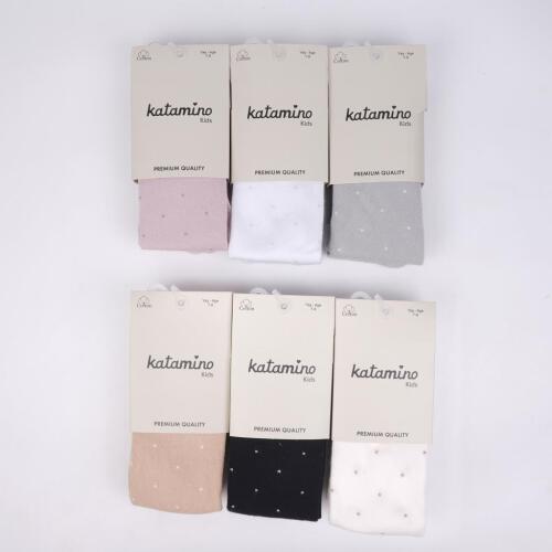 Toptan Ferlin Desenli Kız Külotlu Çorap - 4