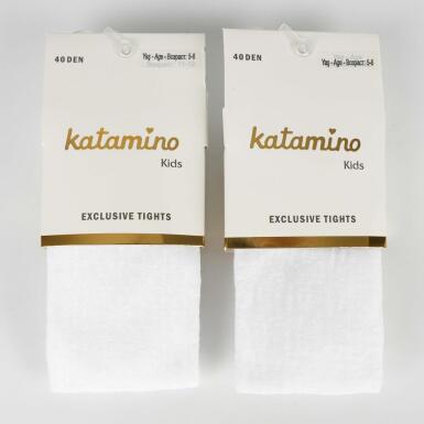 Toptan Fiçek İnce Desenli Külotlu Çorap - KATAMİNO