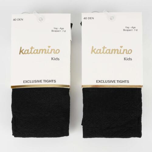 Toptan Fiçek İnce Desenli Külotlu Çorap - 3