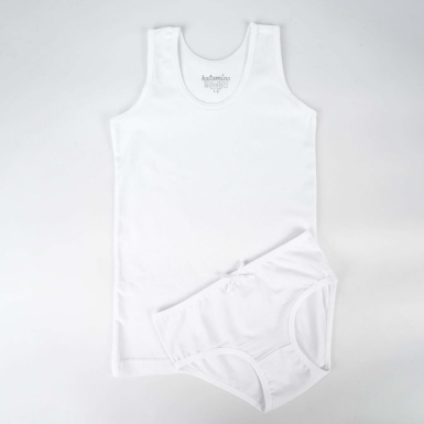 Toptan Fierza Geniş Askılı Atlet Slip Takım Çamaşır - 2