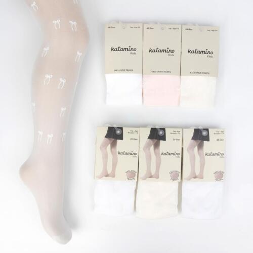 Toptan Fiora İnce Baskılı Kız Külotlu Çorap - 1