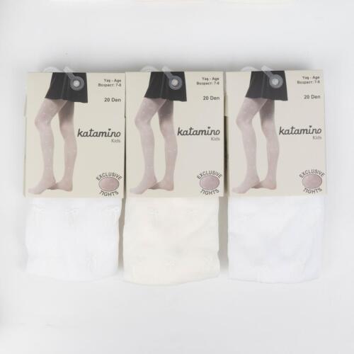 Toptan Fiora İnce Baskılı Kız Külotlu Çorap - 5