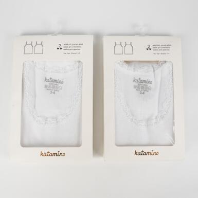 Toptan Geniş Askılı 2'li Kız Çocuk Atlet - KATAMİNO (1)