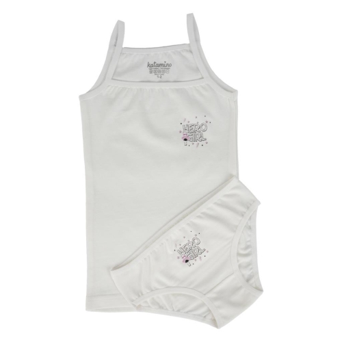 Toptan Girler Kız Atlet Slip Takım - 2