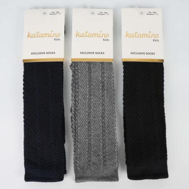 Toptan Gizem Kız Çocuk Dizüstü Soket Çorap - 1