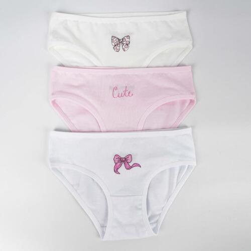 Toptan Glam 3'lü Kız Slip Set Çamaşır - 2